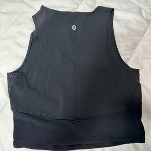 Lululemon cropped high-neck top